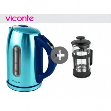 Чайник Viconte VC-3231 синий, об.1,7л., 2200 Вт., нерж.сталь