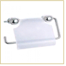 Держатель для туалетной бумаги B0926 (хром.металл, пластик, крепление:шуруп)