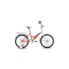 Велосипед ALTAIR CITY BOY 20 рост 13" 2016-2017 белый/оранжевый