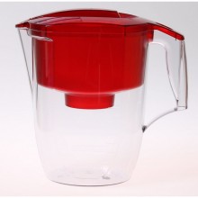 Фильтр для воды Аквафор-ГАРРИ (красный)  с доп. кассетой