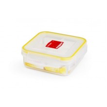 Пластиковый контейнер Oursson CP-0760 S/TY прозрачный с желтой окантовкой _прямоугольная 