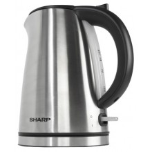 Чайник электрический SHARP EK-1703-SL, нерж., 1,7л., 2200Вт. возм.выбора темп.нагрева