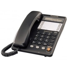 Телефон проводной Panasonic KX-TS2365RU-B черный