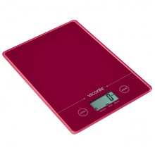 Весы Viconte VC-516 кухонные электронные_платформа, красный