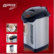 Чайник-термос ELGREEN EL-55 серебро/черный, Вт 750, 5,5 л, металл корп., поворот 360, повтор. кип.