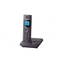 Телефон DECT Panasonic  KX-TG7861RU-H серый металлик, автоответчик