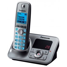 Телефон DECT Panasonic  KX-TG6621 RU-M сер.металлик