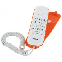 Телефон проводной BBK ВКТ-108 RU бело-оранжевый