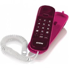 Телефон проводной BBK ВКТ-108 RU вишня