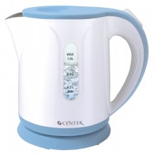 Чайник Centek CT-1066 Blue PROMO  1.0л, 1100Вт, уровень воды, фильтр