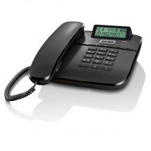 Телефон проводной Siemens Gigaset DA610 черный