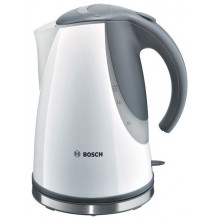 Чайник Bosch TWK-7701 RU, об.1,7л.,2200Вт.,пластик.,серый с белым