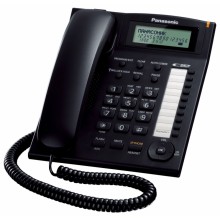 Телефон проводной Panasonic KX-TS2388 RU-B черный