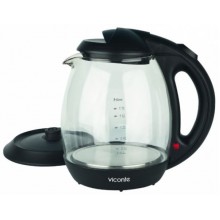 Чайник электрический Viconte VC-3228 термостойкое стекло,черный