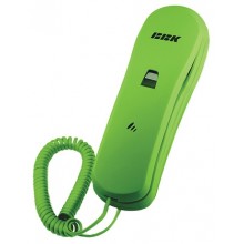 Телефон проводной BBK BKT-100 RU зеленый