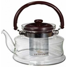 Чайник заварочный Zeidan Z-4059 об.1200мл., корпус из термостойкого боросиликатного стекла