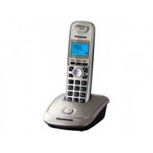 Телефон DECT Panasonic  KX-TG2511 RU-T т.серый металлик